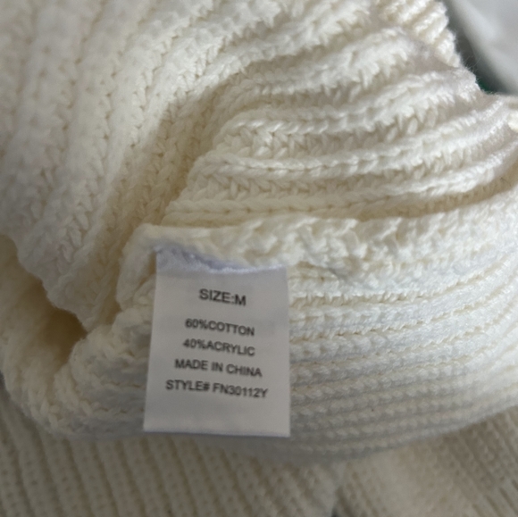 Fashion NOVA Varsity Blues Sweater Medium - Picture 6 of 7